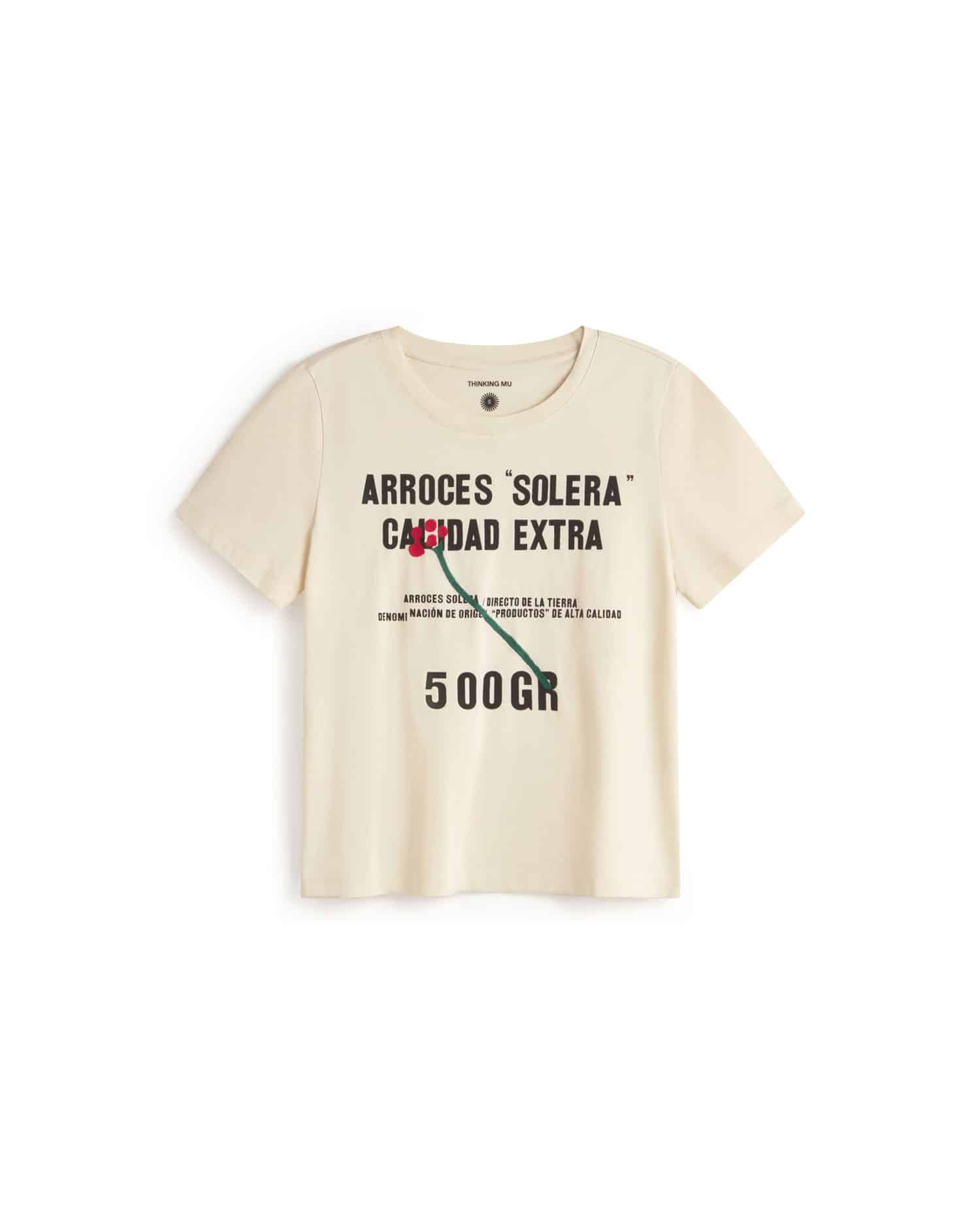 thinking mu femme t shirt arroz solera ida blanc noir coton bio l armoire poethique  1 