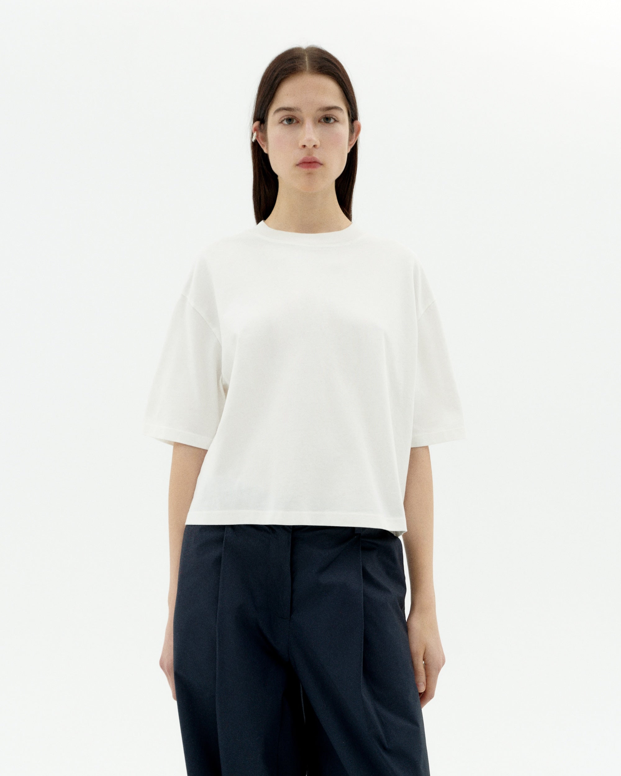 thinking mu femme t shirt lena blanc coton bio l armoire poethique  1 