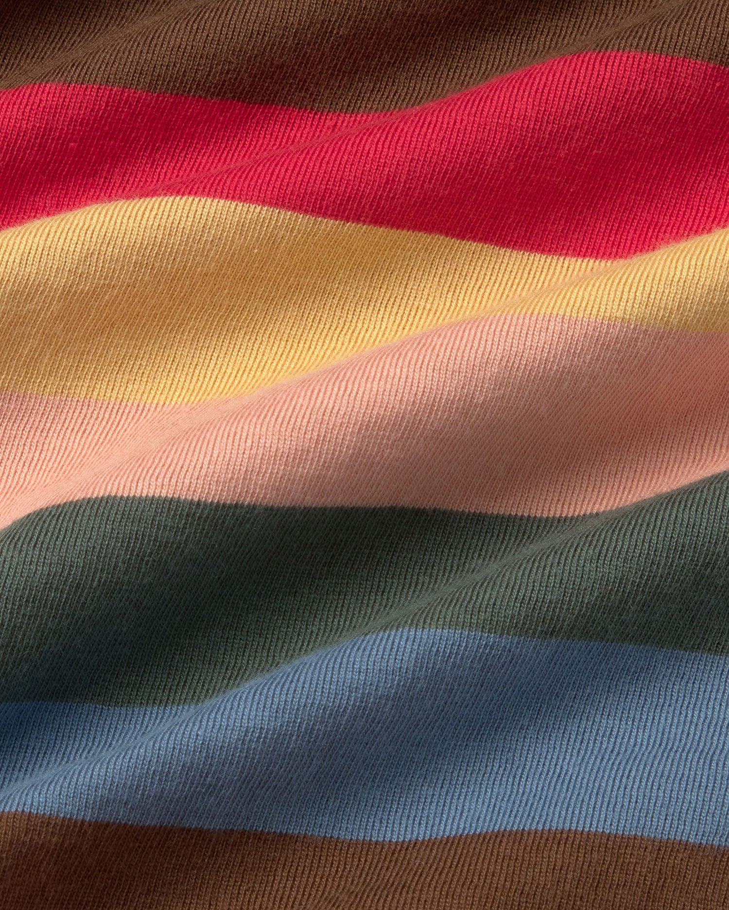 thinking mu femme t shirt manches longues sunset stripes emily multicolore coton bio l armoire poethique  2 
