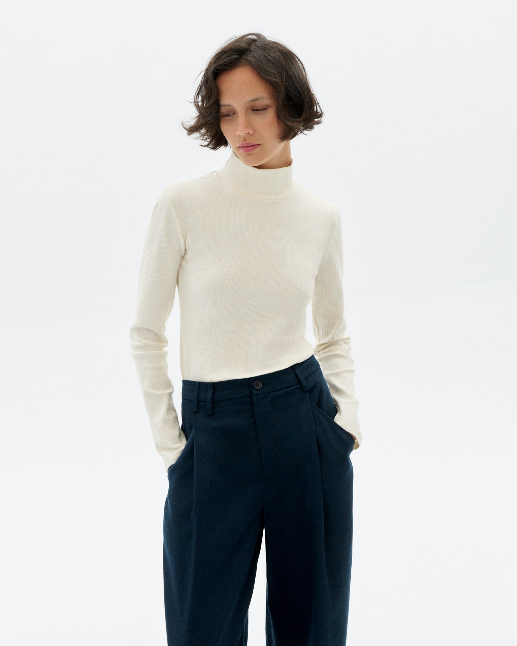thinking mu femme top manches longues aine blanc chanvre l armoire poethique  1 