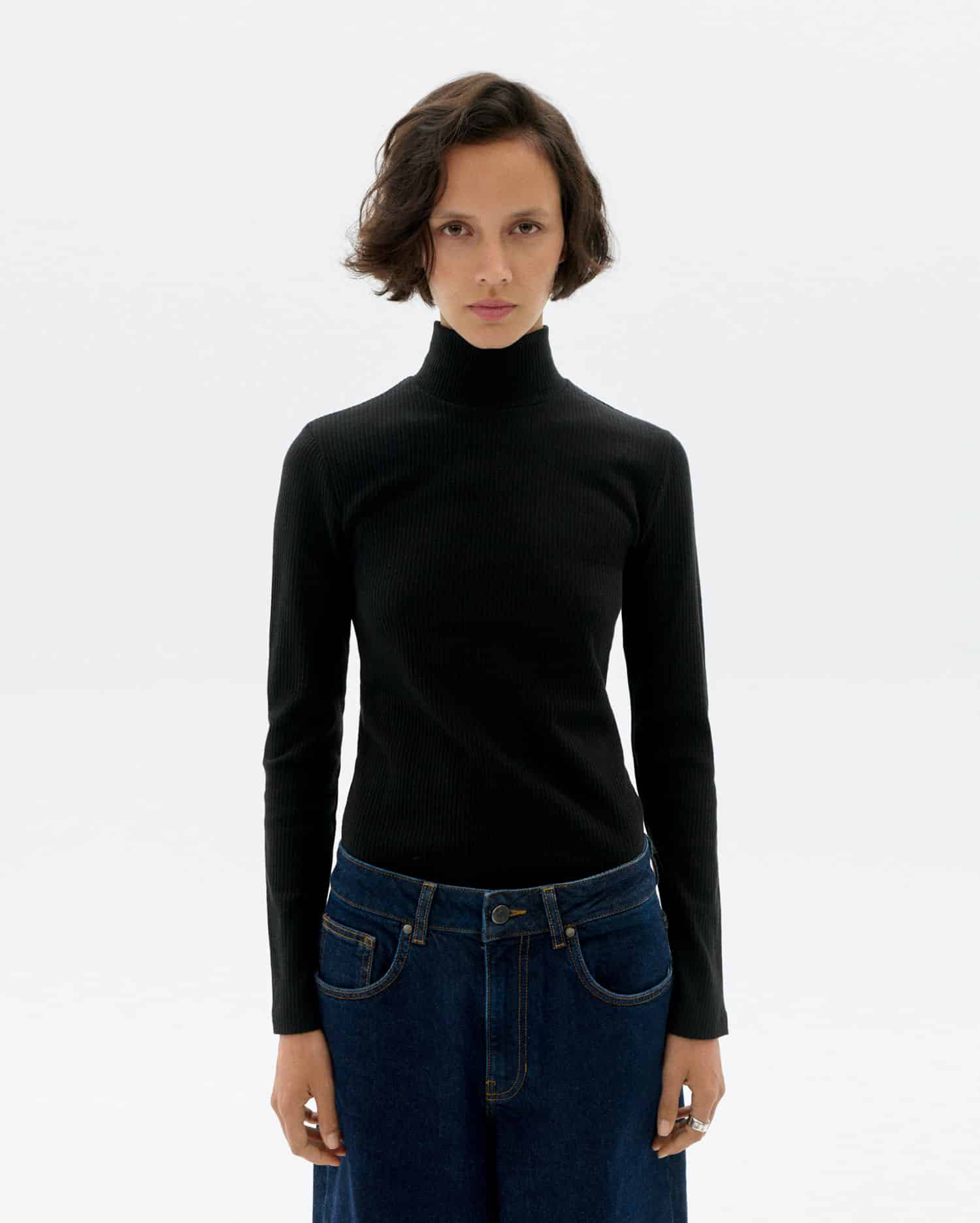 thinking mu femme top manches longues aine noir chanvre l armoire poethique  1 