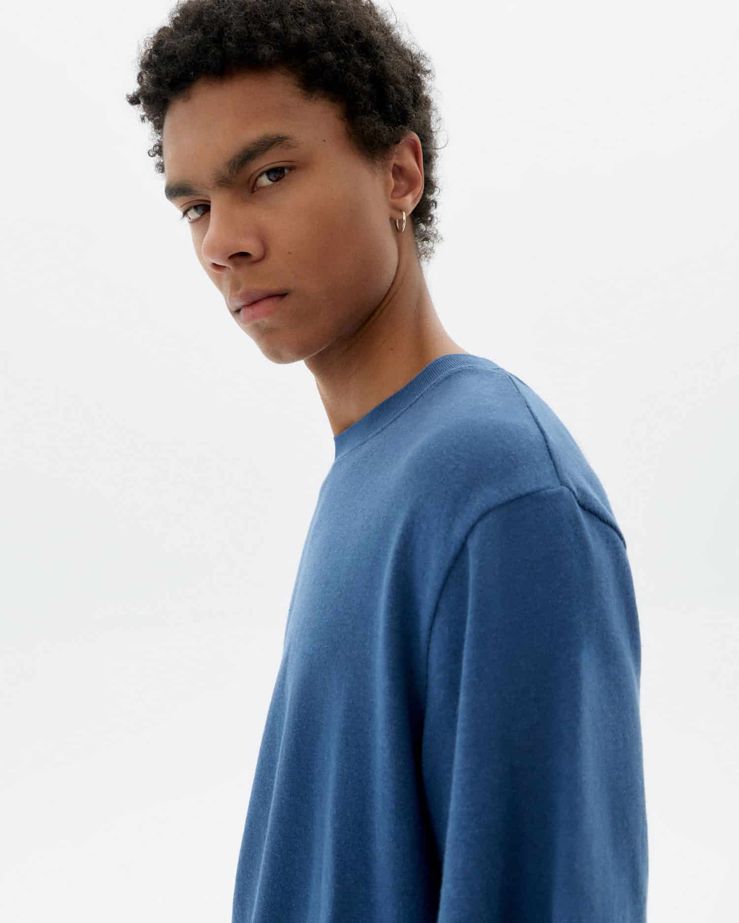 thinking mu homme t shirt roy bleu chanvre l armoire poethique  3 