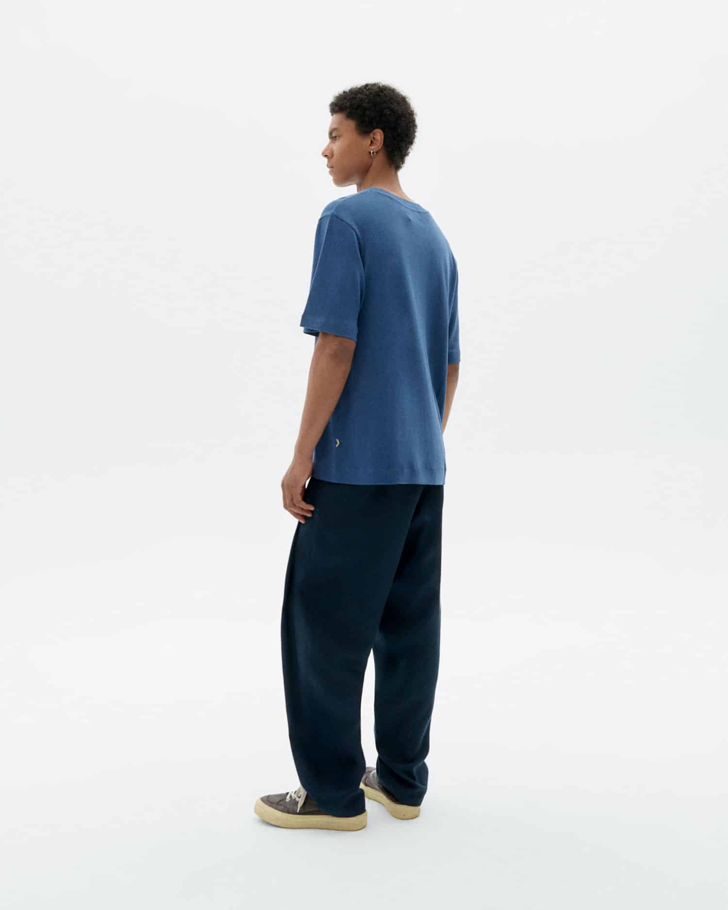 thinking mu homme t shirt roy bleu chanvre l armoire poethique  4 