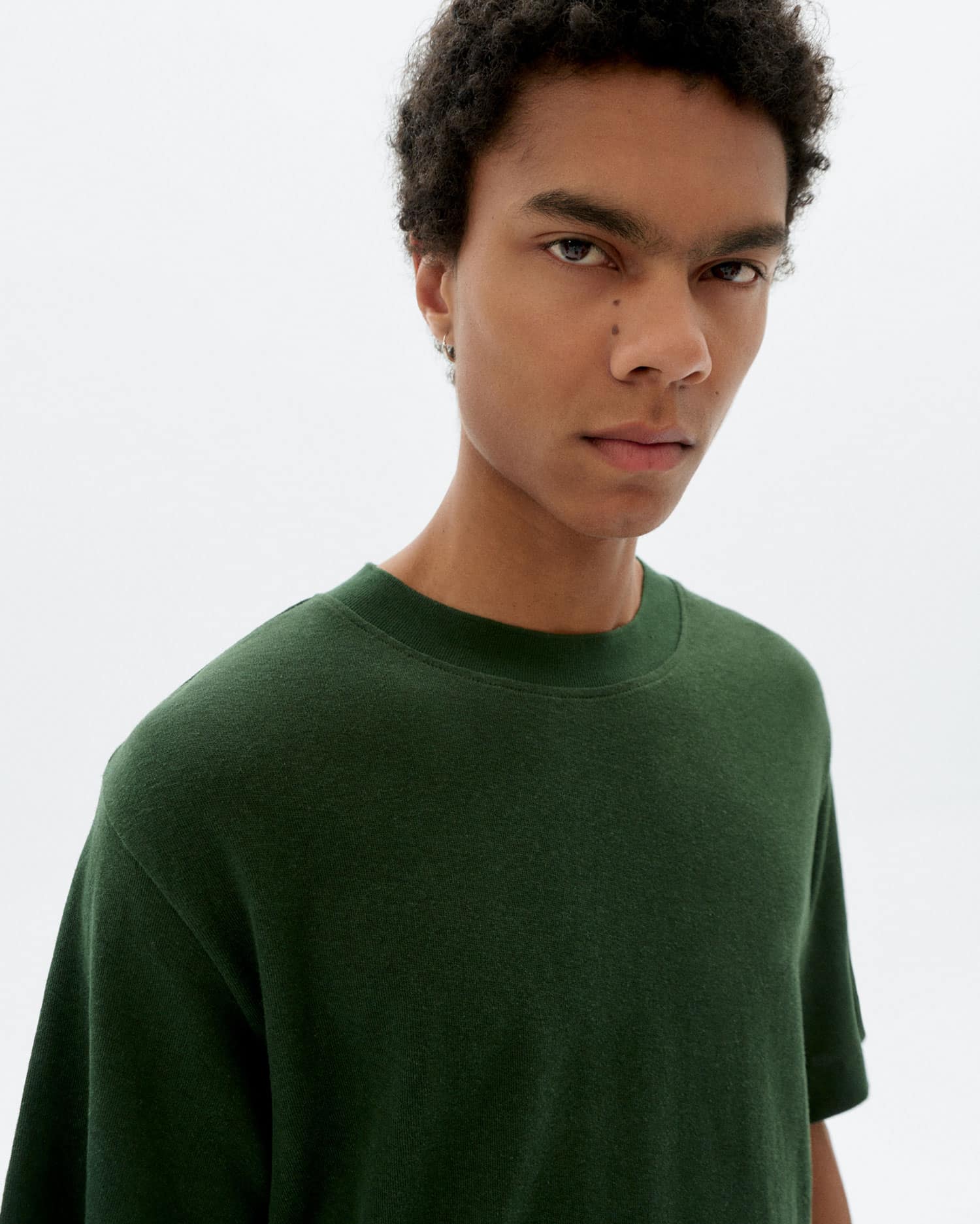 thinking mu homme t shirt roy vert bouteille chanvre l armoire poethique  3 