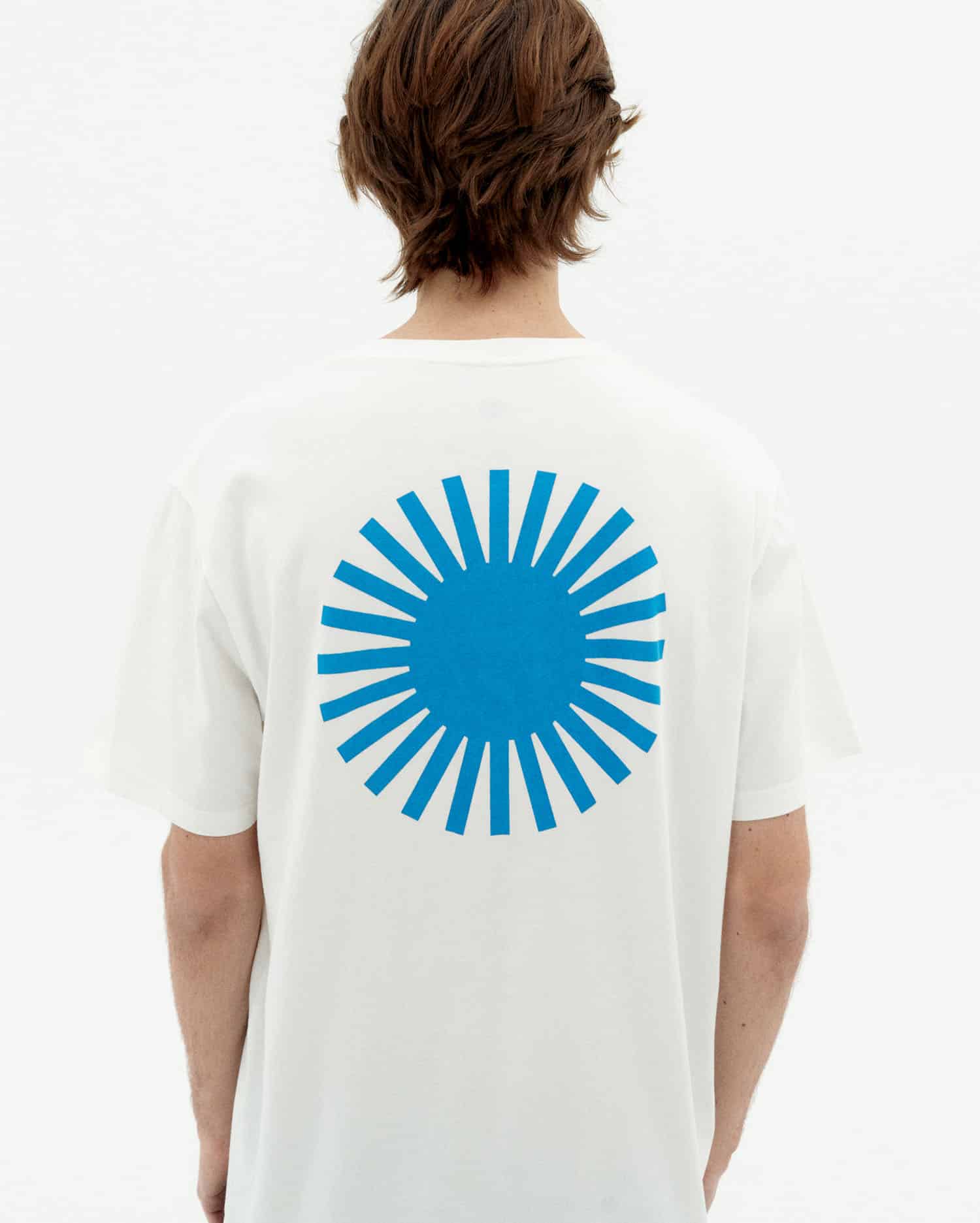 thinking mu homme t shirt sol contrast white blanc bleu turquoise coton bio l armoire poethique  1 