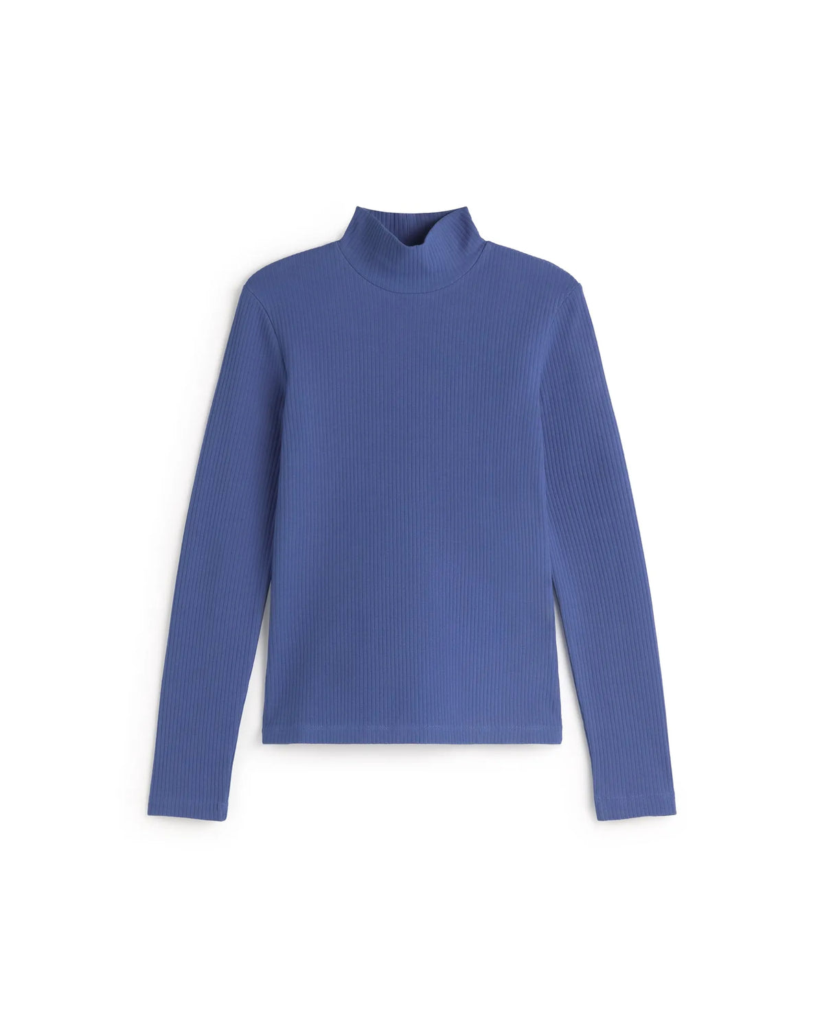 thinking mu top a manches longues en coton bio aine bleu l armoire poethique