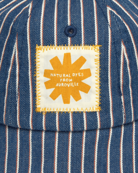 thinking mu unisexe bob railway stripes norfeu bleu coton bio l armoire poethique  5 