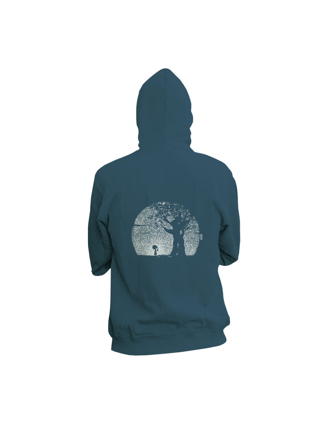 veste  capuche zippe en coton bio boston pousse  bleu cleste quat rues unisexe veste boston pousse bleu celeste coton bio l armoire poethique 1